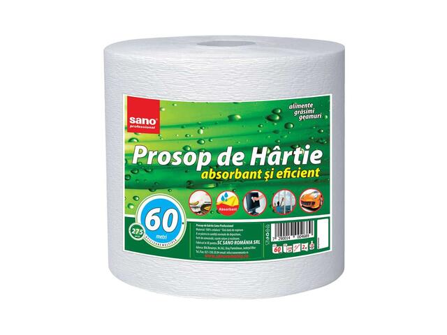 Sano Profesional Prosop hartie 2 straturi 1 rola 275 bucati