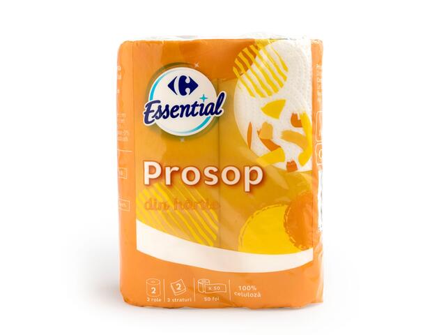 Prosop Hartie Carrefour Essential 2Role 2Straturi