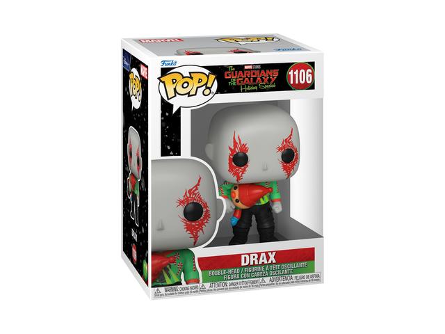 Figurina Funko POP! Marvel, The Guardians of the Galaxy, Holiday Special - Drax
