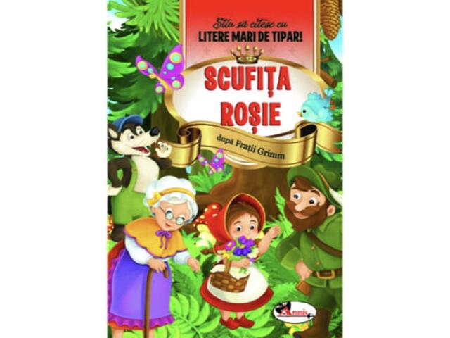 Litere Mari  Scufita Rosie