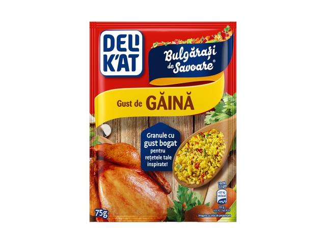 Delikat Bulgarasi De Savoare Granule Gaina 75G