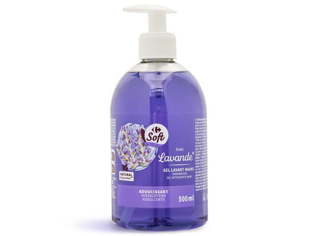 Carrefour Soft Sapun lichid cu lavanda, 500ML