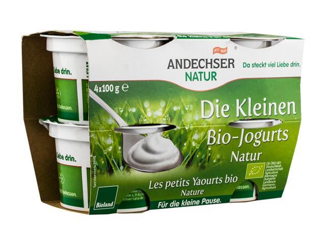 Iaurt Bio 4 Buc. X 100 G Andechser Natur