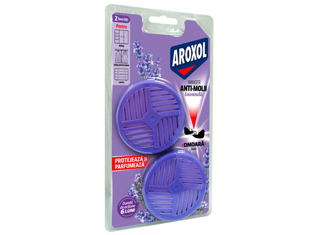 Hanger antimolii Aroxol 2 bucati