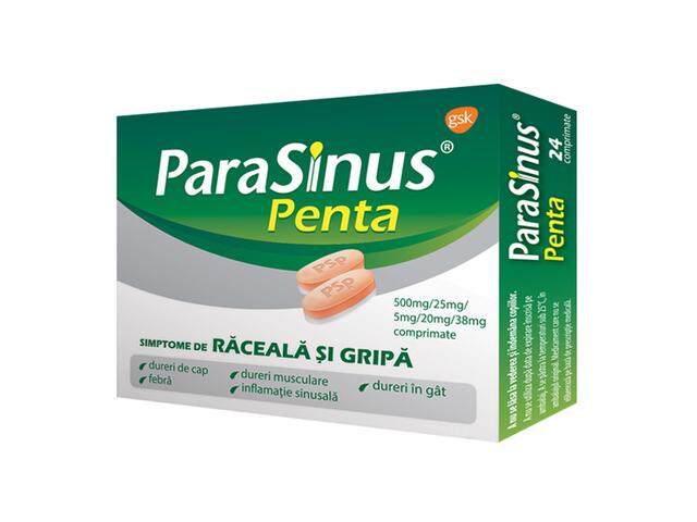 PARASINUS PENTA 24 COMPRIMATE