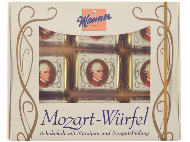 Praline Mozart-Wurfel Manner 118 g