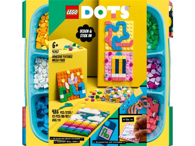 LEGO DOTS Mega pachet cu petice adezive 41957 Masura unica