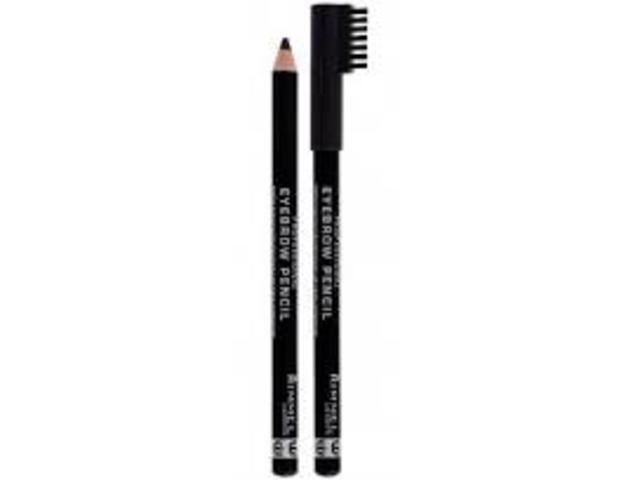 Creion pentru sprancene Rimmel Professional - 004 Black Brown, 1,4 g