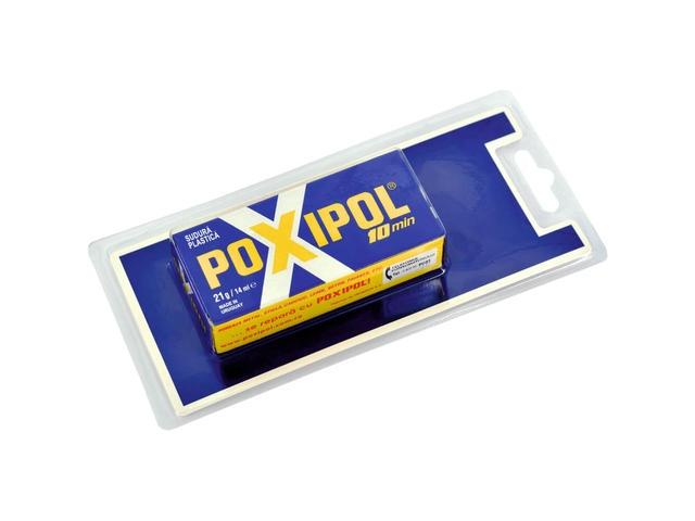 Adeziv metalic Poxipol 10 minute, 16 g/14 ml