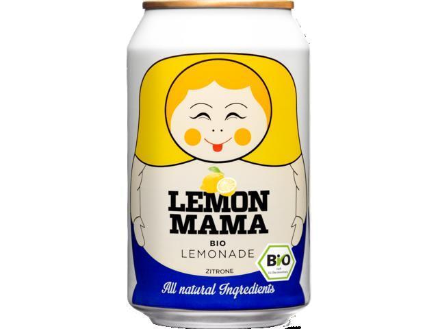 Bautura Carbogazoasa Bio Lemon Mama 0.33L