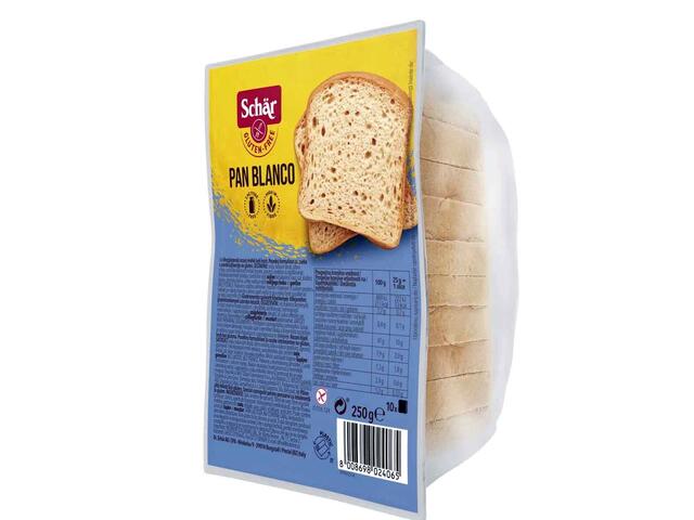 Pan Blanco, Paine feliata alba fara gluten x 250 g