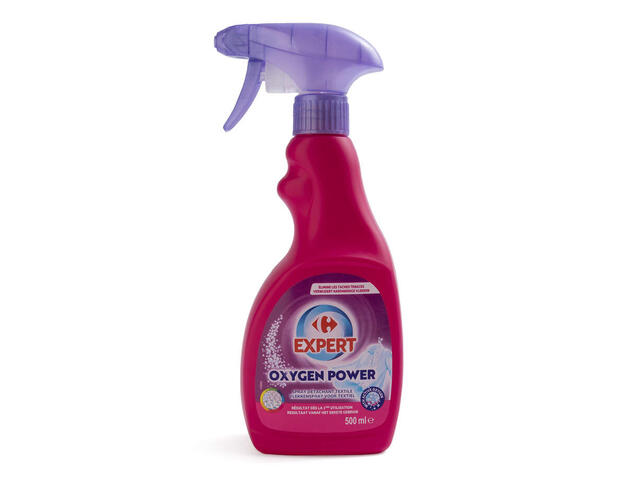 Spray pentru indepartarea petelor Oxygen Power, Carrefour Expert 500ML