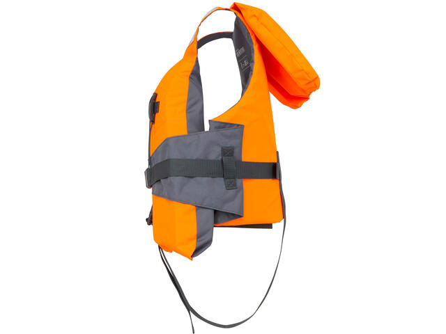 Vestă de salvare 100N spumă LJ100n Easy Portocaliu/Gri Adulți - 40-60 KG
