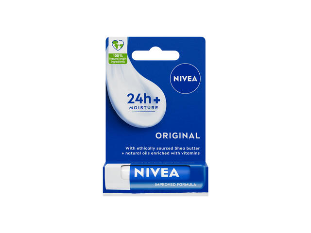 Balsam De Buze Nivea Original Care, 5.5ML