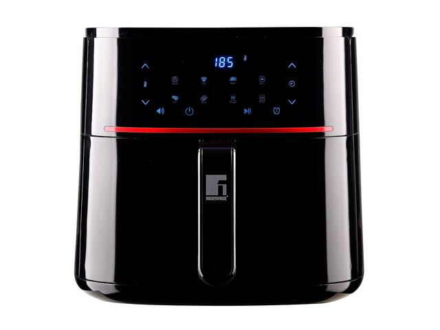 Friteuza cu aer cald Bergner XTRA, 6 litri,1500 W, Negru