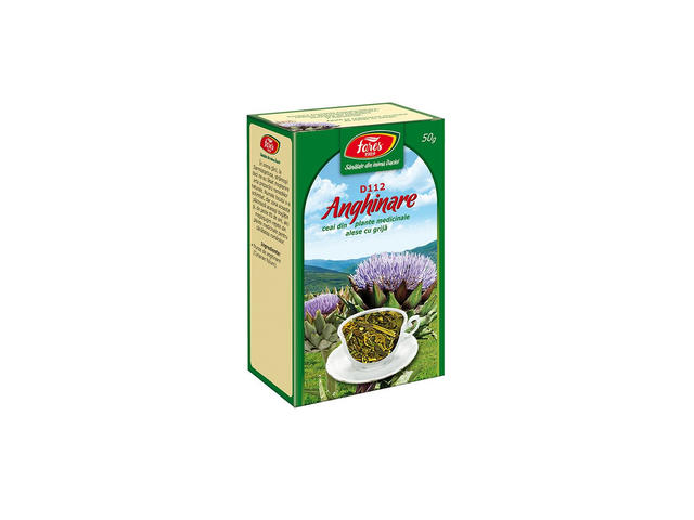 Ceai Anghinare frunze, D112, 50 g, Fares