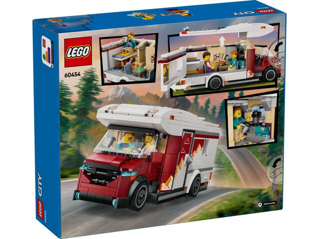 LEGO® City - Rulota pentru aventuri de vacanta (60454)