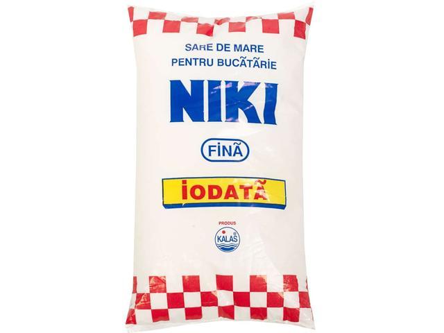 Sare De Mare Iodata Fina Kalas Niki 1Kg