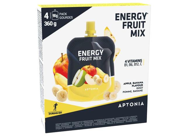 ENERGY FRUIT MIX Banane Măr 4 x 90g