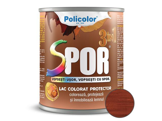Spor lac pentru lemn mahon inchis interior/exterior 0.75 L