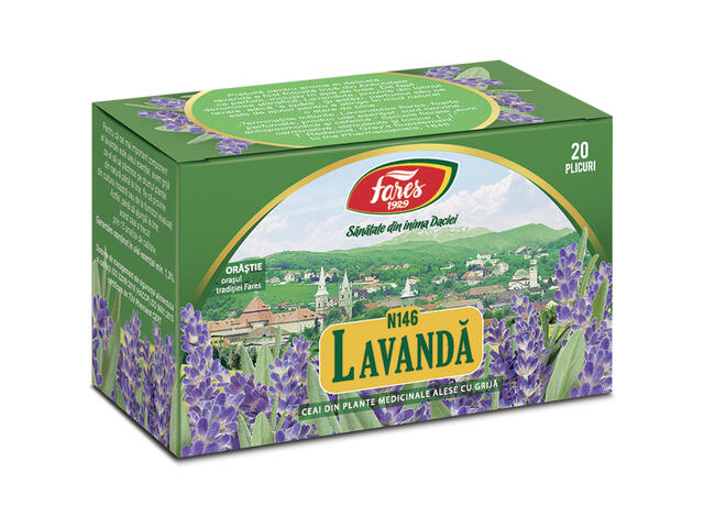 Ceai de lavanda Fares 20 pliculete X 1g