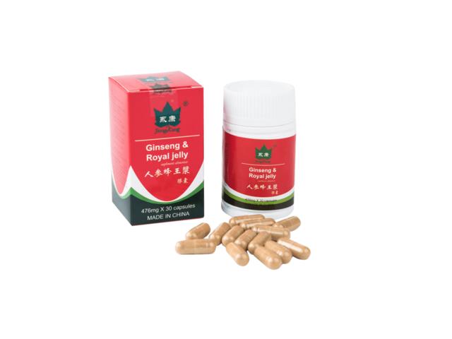 GINSENG + ROYAL JELLY 400MG X 30CPS