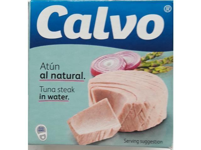 Conserva ton in sos natur Calvo 80 g