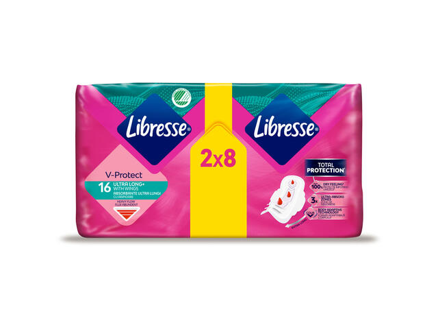 Absorbante Libresse Ultra Long Duo, 16 bucati