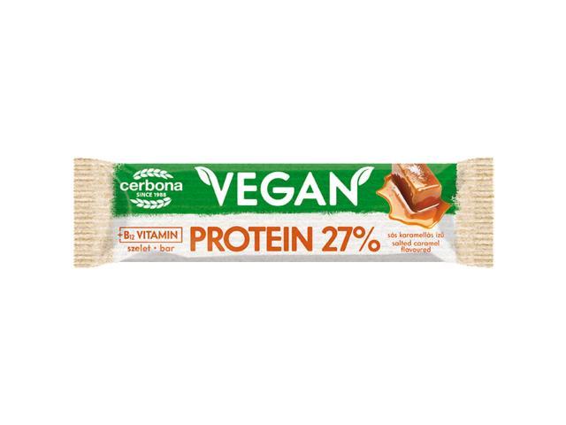 Baton Vegan Proteic Fara Gluten Caramel Sarat 40