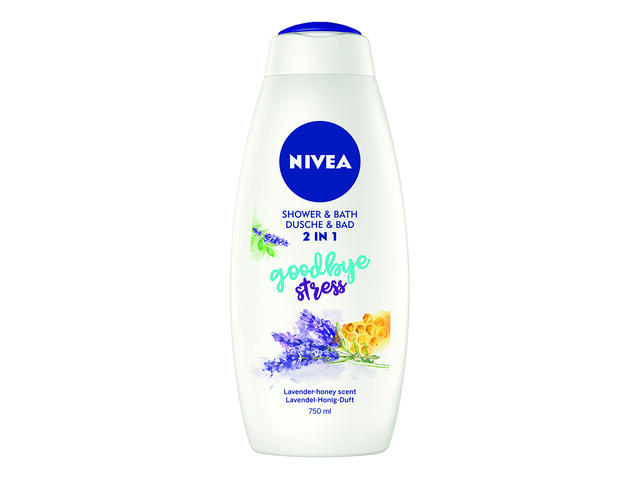 Nivea 2in1 Gel si spumant dus diverse sortimente 750 ml