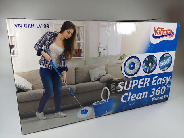 Set curatenie Super Easy Clean, mop rotativ 360, Vanora