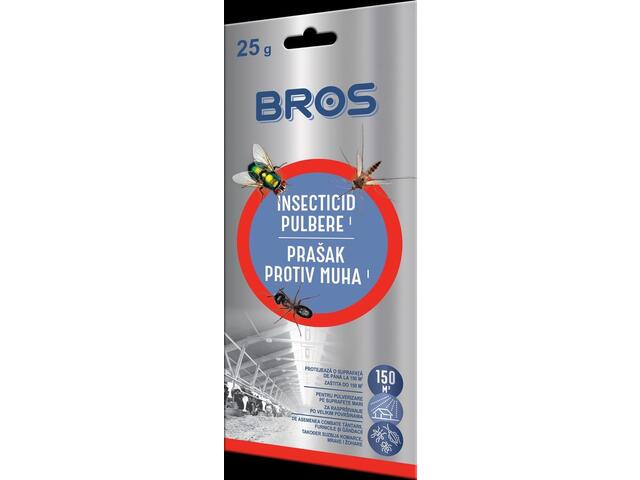 Insecticid pulbere pentru interior Bros, 25 g