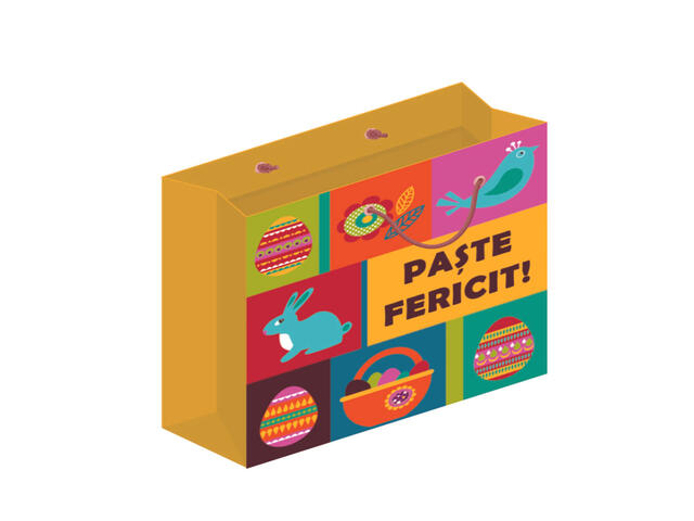 Punga pentru cadou T cu tematica Pascala