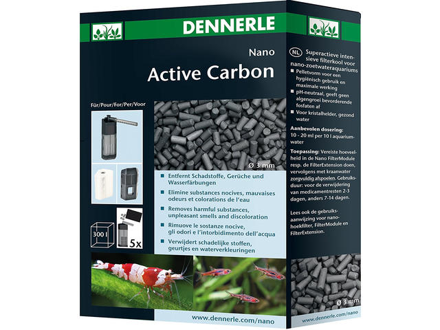 Material filtrant Dennerle Nano Active Carbon