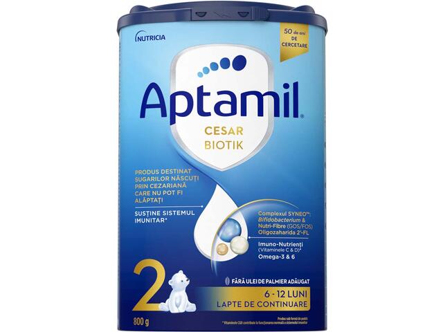 Lapte praf Caesar Biotik 2 6x800g Aptamil