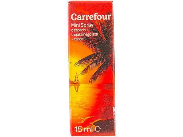 Rezerva Carrefour mini spray cu parfum de vara tropicala 15 ml