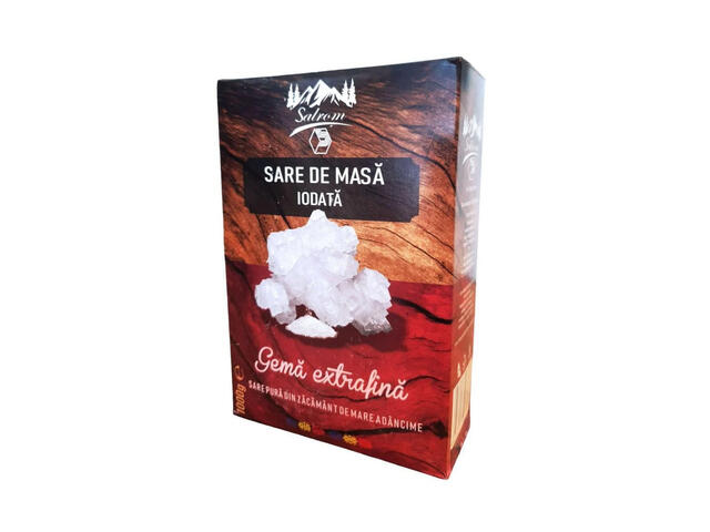 Sare iodata extrafina Salrom 1 kg