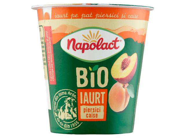 Iaurt BIO piersici Napolact 130 g