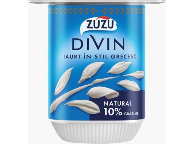 Zuzu Divin iaurt natural 10%grasime 140g