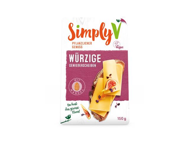 Simply V felii intens cu migdale 150g