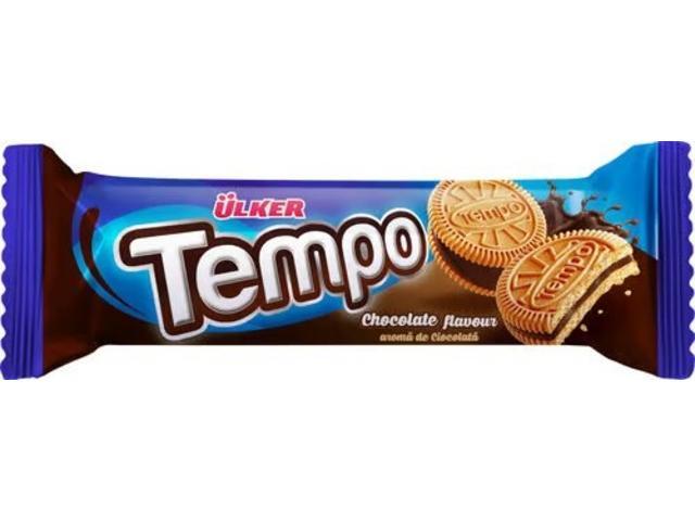 Tempo biscuiti cu crema aroma ciocolata 84g