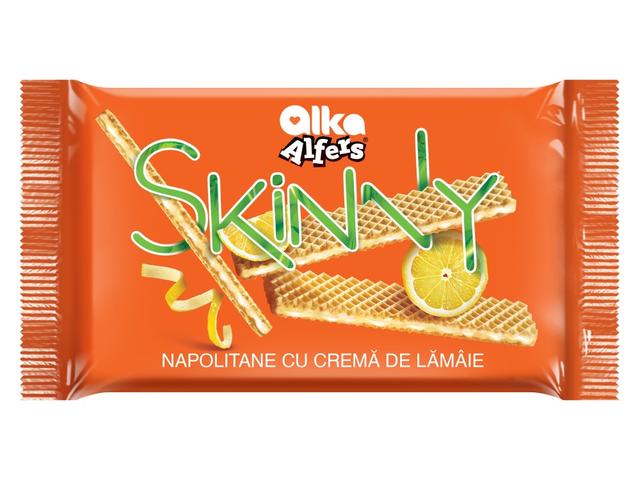 *Napolitane Skinny Crema Lamaie 54G Alfe