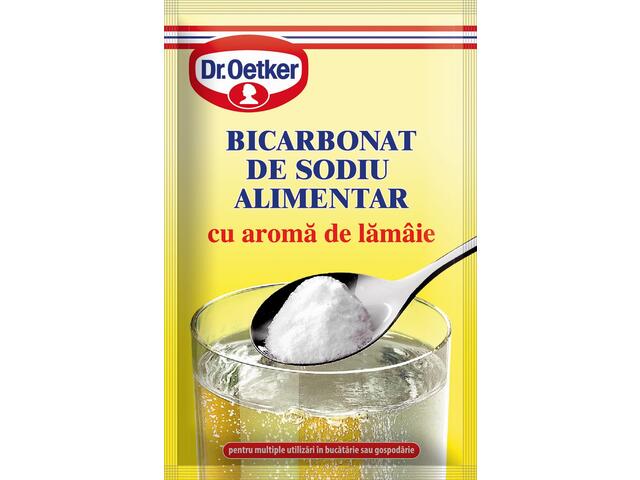 Doctor Oetker Bicarbonat de sodiu alimentar cu aroma de lamaie 30 g