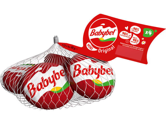 Mini branzica Babybel 4 x 20 g