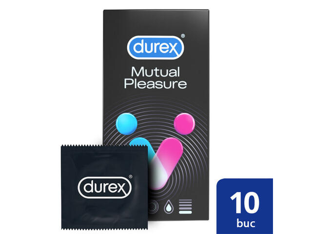 Prezervative Durex Mutual Pleasure 10 Bucati