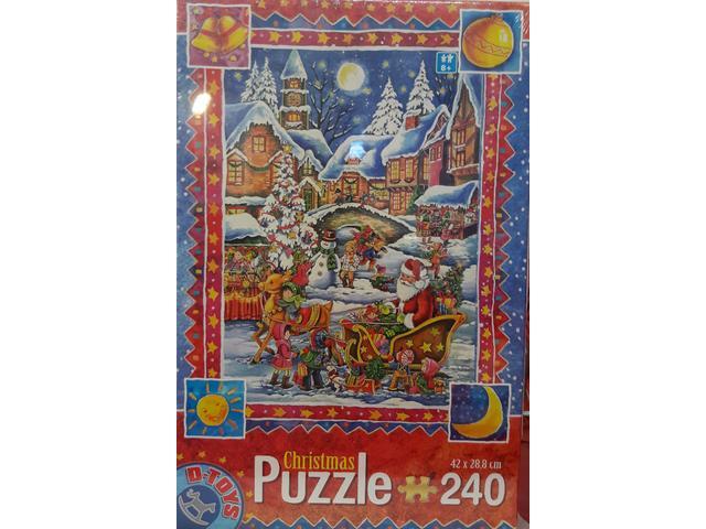 Puzzle Craciun D-Toys, 240 piese