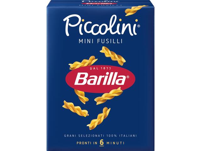 Paste scurte Mini Fusilli Barilla, 500g