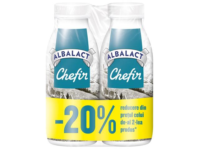 Chefir 3%grasime 2x330g Albalact