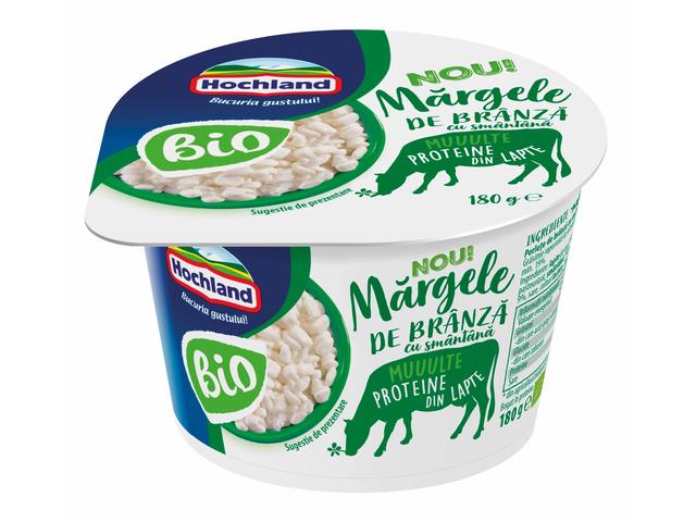 Hochland Bio margele de branza cu smantana 180 g