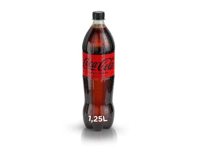 Coca Cola Zero Bautura carbo 1.25l